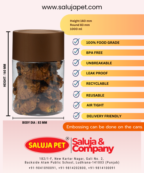 Long Cap Cans  Screw Type Lid