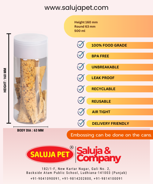 Long Cap Cans  Screw Type Lid